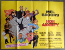 Cinema, Posters, 6 vintage folded quad posters to comprise Blind Date with Kim Bassinger (2), Mel