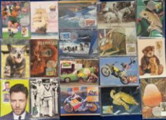 Stamps, Australian maxicards first day of issue with appropriate stamps, sealed in sets as