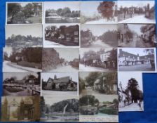 Postcards, Berkshire, a collection of approx. 19 cards of Sonning, with RPs of White Hart Hotel, The