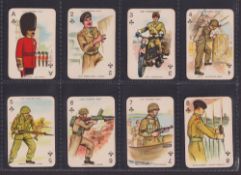 Trade cards, Dandy Gum 4 sets, Our Modern Army (p/c inset, 53 cards), Football World Cup Mexico 1986