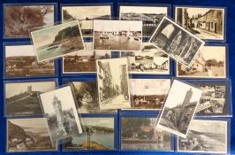 Postcards, Devon, a selection of approx. 42 cards, with RPs of Salcombe, Fore St Salcombe, Old