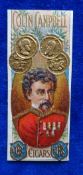 Cigarette card, Robinson & Barnsdale, Colin Campbell Advertisement Card, possible slight trim