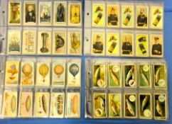 Cigarette cards, 10 complete sets including Wills Nelson Series, Naval Dress & Badges, Fish &