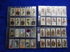 Cigarette cards, Various issuers, 6 sets, Wills Naval Dress & Badges, Wills Australia Time &