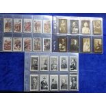 Cigarette cards, Military 3 part sets, Wills Transvaal Series descriptive 62/66 plus a few