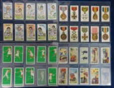 Cigarette / trade cards, Complete sets in plastic sleeves (2) - CBS Glamorgan Cricketers & John