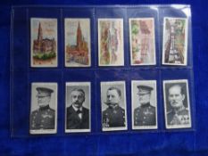 Cigarette cards, Hignett, 119 cards including Modern Statesmen (7 cards including Winston