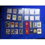 Cigarette cards, selection of type cards, some more unusual examples including Carreras Lace