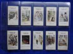 Cigarette cards, Carreras Raemakers War Cartoons (Black Cat Fronts), set 140 cards (majority gd a