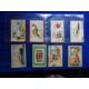 Trade cards, Dainty Novels Postcard sized series, 46 cards in 4 part sets, Find the Fault red - Image 1 of 2