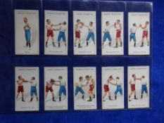 Cigarette cards, Ogden's Boxing, set 25 cards (gd)