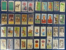 Cigarette cards, Sports mixed selection , over 240 cards many series including football, cricket,