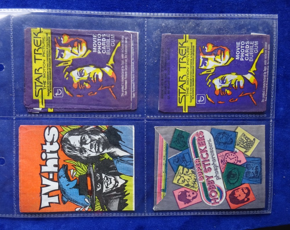 Trade card wrappers, 16 items including Monty Gum issues (6), TV Hits x 2, POP Stars, Star Trek x 2, - Image 2 of 3