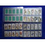 Cigarette cards, 8 complete sets, Churchman warriors of all Nations, Wills (3) Billiards, Fish &