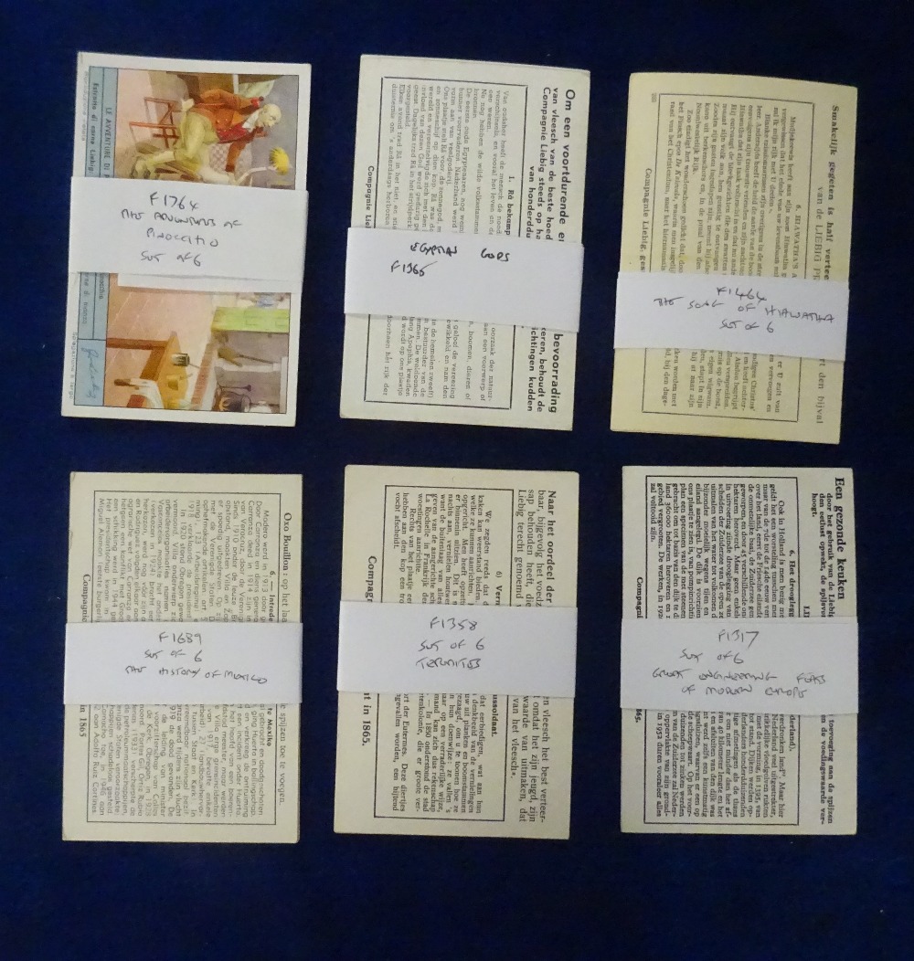 Trade cards, Liebig, 36 sets of cards, mostly S1300 - S1800 range a few earlier (gen gd/vg) - Image 7 of 7