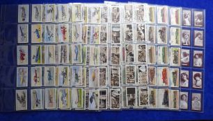 Cigarette cards, Irish or Overseas issues, 4 sets, John Players Aeroplanes (Eire), Wills Irish