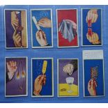 Cigarette cards, Murray, Puzzle series, 8 cards numbers 15 16 17 30 36 47 49, plus number 48 WITH
