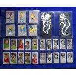 Trade cards, 8 sets, Topps Simpsons Stickers only no cards, Kelloggs (2), Casper, Dandy / Beano