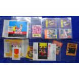 Trade card wrappers, 16 items including Monty Gum issues (6), TV Hits x 2, POP Stars, Star Trek x 2,