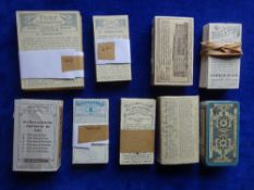 Cigarette cards, Carreras 9 apparently complete sets including Palmistry, Picture Puzzle series,