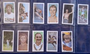 Trade cards, Barratt Famous Sportsmen, 11 cards including some scarcer alternative subjects (gd)