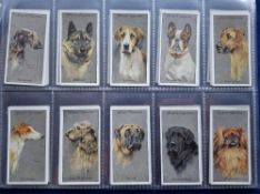 Cigarette cards, Player's Dogs (Irish issue, Silver Background) (set 50 cards) (gen vg)