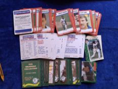 Trade cards, Cricket, 3 sets Australian issues, Stimorol International Cricketers 1990-91 (84