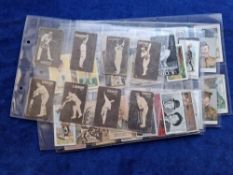 Cigarette & Trade cards, 66 more unusual scarcer cards, but all in lowish grade condition many