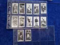 Trade cards, Football, 2 sets Boys Magazine Famous Footballers (12 cards), Nelson Lee Library (15