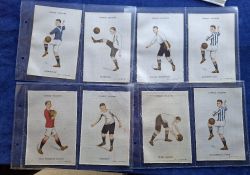 Cigarette Silks, Godfrey Phillips BDV Football League Colours, 42 silks, P size (25), M size (17) (