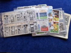 Trade cards, Football small selection including sets (4), Thomson World Cup Footballers 64 cards,