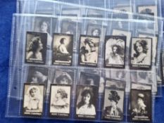 Cigarette cards, Ogden's Beauty series 48/50 (missing 43 & 45) (2 cards with badly stained backs,