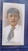 Wills, Cricketers 1896 type card, Hearne , J T Middlesex (gd)