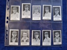 Trade cards, Barratt, Cricketers Footballers & Football Teams 1925, 25 cards, various branded backs,