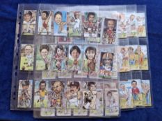 Trade cards, 4 sets, Ritchie Accountants (3, Global Greats, Marvels of the Middle, Fairway