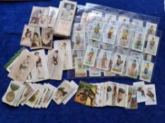 Cigarette cards, Small selection better cards in lower grades, issuers include Taddy, Hudden,