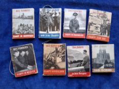 Ephemera, German Miniature Booklets x 25 from 3 separate series, Des Fuhrers Kampf (5), Winter