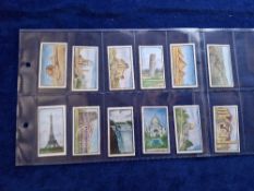 Trade cards, Maynard Worlds Wonder Series, (set 12 cards) (no 3 slight yellow stain on back rest