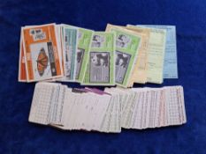 Tea cards, over 100 Canadian Inserts (duplication) mainly album completion adverts, 12 XL inserts