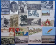 Postcards, Foreign, a selection of approx. 37 mixed foreign cards inc. ethnic cards from Ajaccio (