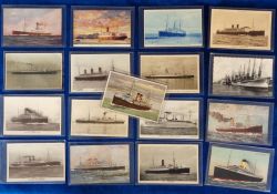 Postcards, Shipping, a merchant shipping selection of approx. 36 cards, mainly liners inc. S.S St