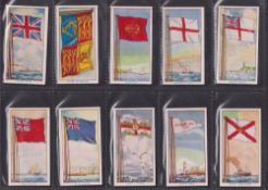 Cigarette cards, Pattreiouex, Maritime Flags (set 26 cards) (gd/vg)