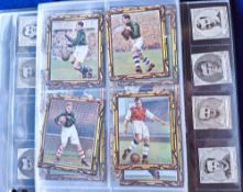 Trade cards, Football, large selection of periodical cut outs from various eras in large modern