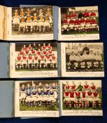Trade cards, Sport, team picture books 1949-50, nos. 1-6 inc. (set) (gd)