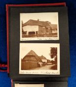 Ephemera, Blewbury, 55 late 19th/early 20th b/w images of Blewbury, some photographs and some