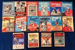Football annuals (16), Bristol Evening World 'Pink 'Un' Sports Annual, 10 issues, 1947-48 to 1956-57
