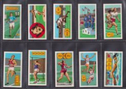 Trade cards, Goodies, 2 sets Olympics including Jesse Owens (set 24 cards) & Wicked Monarchs (set 25