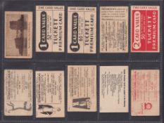 Cigarette cards, Canada, Mixed selection 50 cards mainly types, 30 Imperial Tobacco Co, 20 Tuckett's