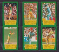 Trade cards, Australian Dairy Corporation, Kanga Cricket Swap Cards, Facts (38 cards) & Tips (20