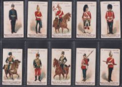 Cigarette cards, Roberts, Types of British & Colonial Troops (set, 25 cards) (some with slight